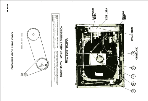 617-34 Ch= 627A6; Trav-Ler Karenola (ID = 1985577) Televisore