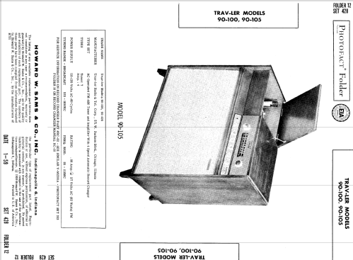 90-105 ; Trav-Ler Karenola (ID = 723660) Radio