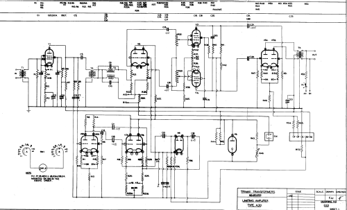 Limiting Amplifier A30; Trimax Transformers (ID = 2011189) Verst/Mix