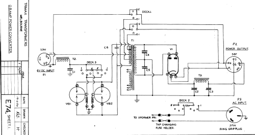 Power Supply S31; Trimax Transformers (ID = 2350905) Aliment.