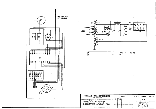 Power Supply S26 E53; Trimax Transformers (ID = 2011192) Aliment.