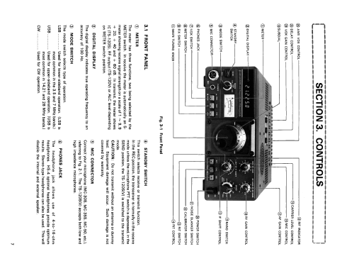 HF SSB Transceiver TS-120V Amat TRX Kenwood, Trio-Kenwood Inc