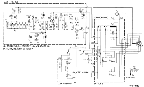 Remote VFO 820; Kenwood, Trio- (ID = 2498123) Amateur-D