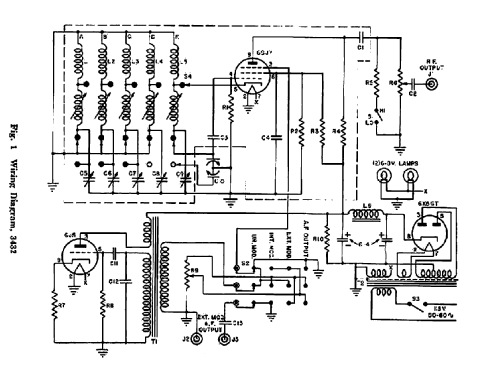 Signal Generator 3432-A; Triplett Electrical (ID = 2621789) Ausrüstung