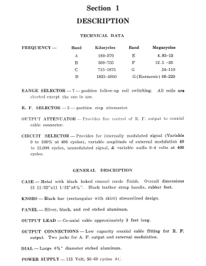 Signal Generator 3432-A; Triplett Electrical (ID = 2956314) Ausrüstung