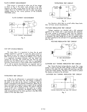 Tube Analyzer 3444-A; Triplett Electrical (ID = 2956641) Equipment