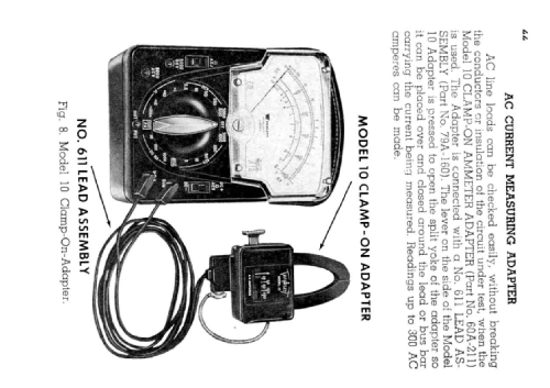 Triplett 630-NS Analog Volt Ohm Meter Multimeter VOM - As Is Parts