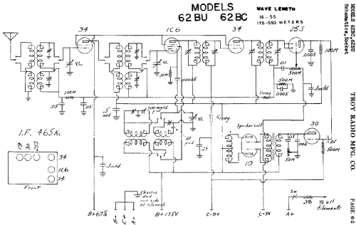 62BC ; Troy Radio Mfg. Co. (ID = 465128) Radio