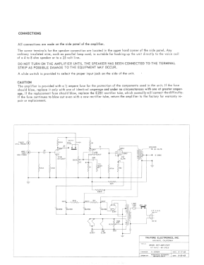 Teeco 904; Trutone Electronics (ID = 2816918) Ampl/Mixer