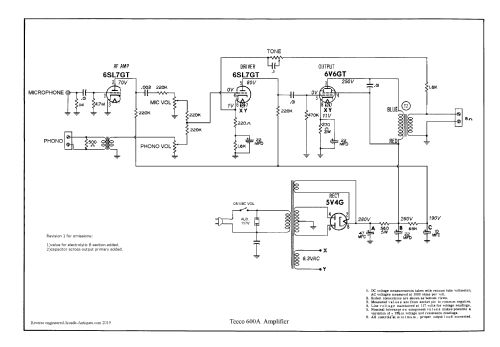 Teeco Amplifier 600A; Trutone Electronics (ID = 2390541) Ampl/Mixer