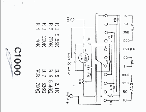 Mini Multitester C1000; TTC Quality (ID = 2670763) Equipment