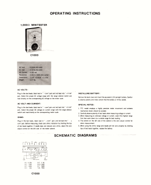 Mini Multitester C1000; TTC Quality (ID = 2794096) Ausrüstung