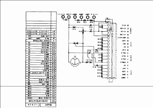 Multimeter C-1016; TTC Quality (ID = 1273164) Ausrüstung