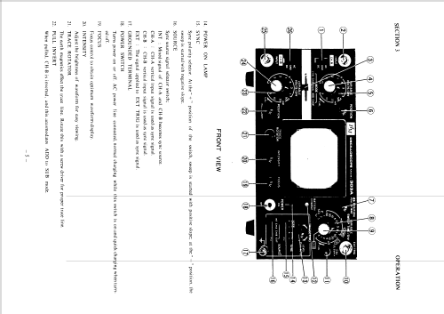 Dual trace oscilloscope 303 A; TTM Electronics (ID = 2154147) Equipment