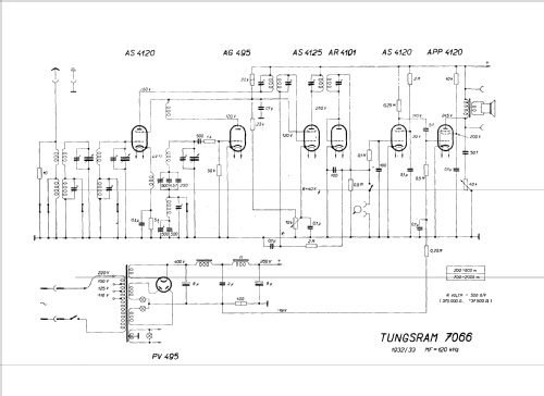 Tungsram 7066; Orion; Budapest (ID = 39801) Radio