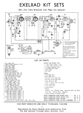 Exelrad 5B2; Turnbull & Jones Ltd (ID = 2982570) Kit