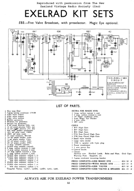 Exelrad 5B3; Turnbull & Jones Ltd (ID = 2982961) Kit