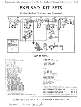 Exelrad 6D; Turnbull & Jones Ltd (ID = 2986830) Bausatz