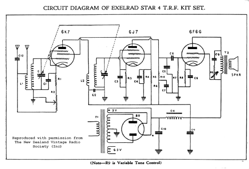 Exelrad Star 4 ; Turnbull & Jones Ltd (ID = 2988962) Radio