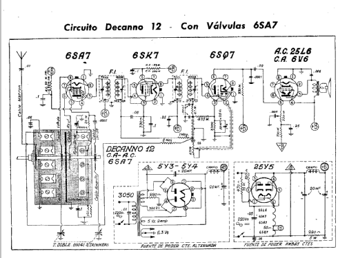 Decanno 12; UCOA; Buenos Aires (ID = 245794) Bausatz