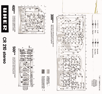 CR210 Stereo; Uher Werke; München (ID = 1854575) Ton-Bild