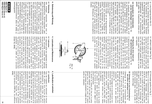 Report Stereo 4200 IC; Uher Werke; München (ID = 948607) Ton-Bild