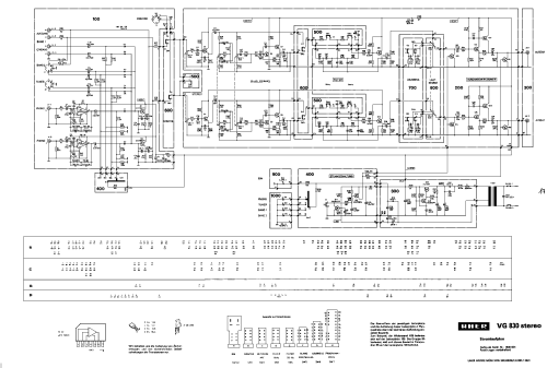 VG830 ; Uher Werke; München (ID = 1364399) Ampl/Mixer