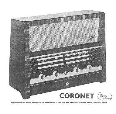 Ultimate Coronet RCC; Ultimate-Ekco N.Z. (ID = 2773540) Radio