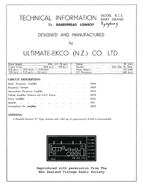 Ultimate Baby Grand RCE; Ultimate Brand, (ID = 2930455) Radio