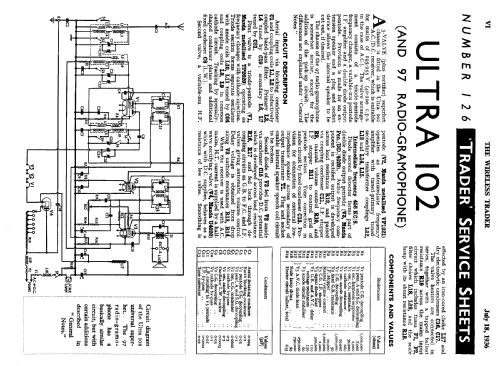 102 ; Ultra Electric Ltd.; (ID = 1030046) Radio