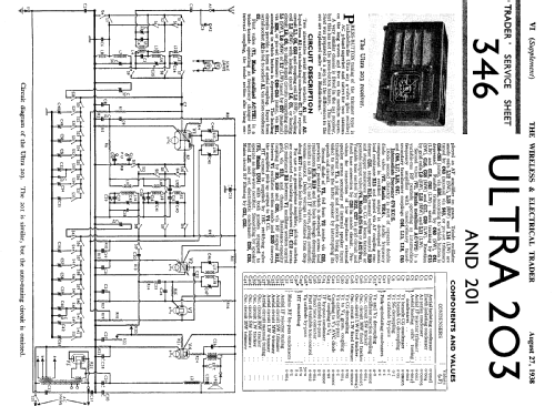 203; Ultra Electric Ltd.; (ID = 1044012) Radio