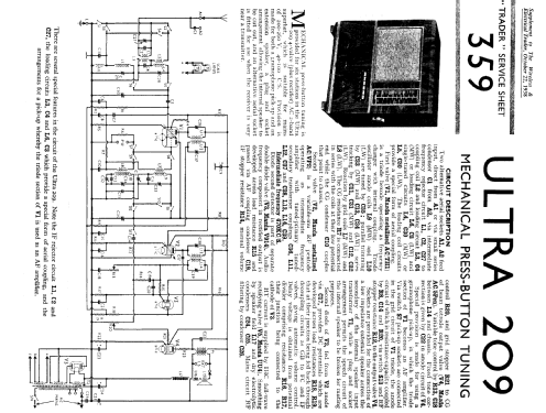 209; Ultra Electric Ltd.; (ID = 1249056) Radio