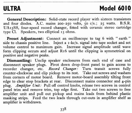 6010; Ultra Electric Ltd.; (ID = 807939) R-Player