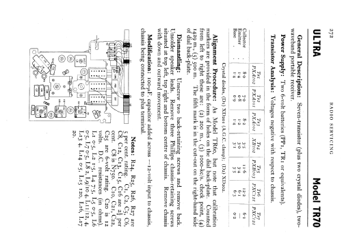 Rio TR70; Ultra Electric Ltd.; (ID = 598364) Radio