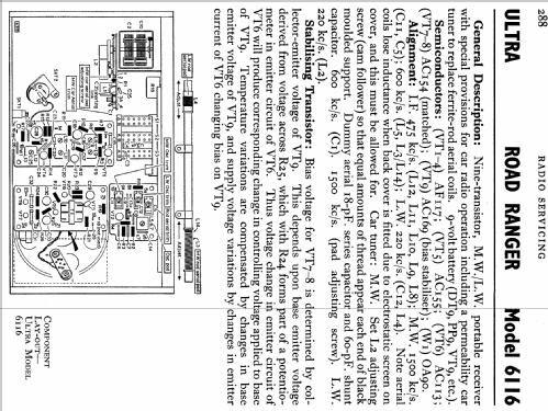 Road Ranger 6116; Ultra Electric Ltd.; (ID = 771391) Radio