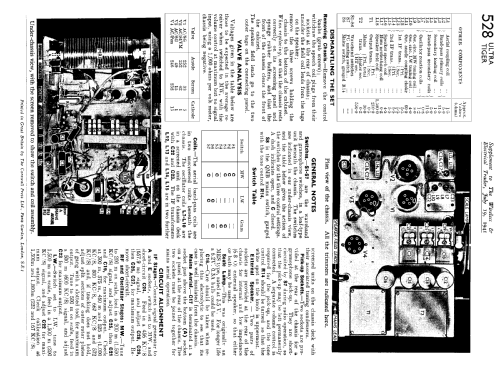 Tiger AC Radiogram; Ultra Electric Ltd.; (ID = 1252171) Radio