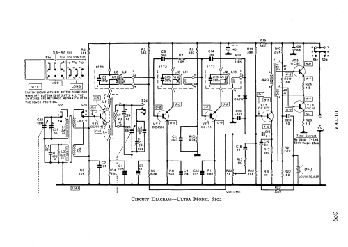 Transistor Six 6102; Ultra Electric Ltd.; (ID = 646931) Radio