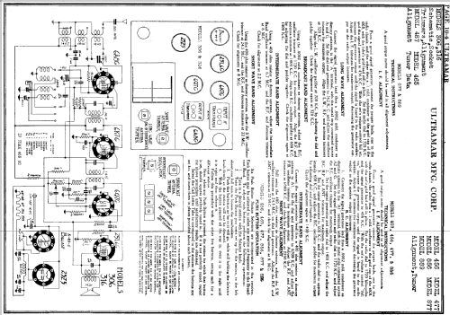 456 ; Ultramar Mfg. Corp. (ID = 441792) Radio