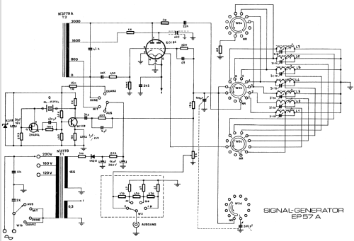 Signal-Generator EP57A; Ultron-Elektronik (ID = 757555) Equipment