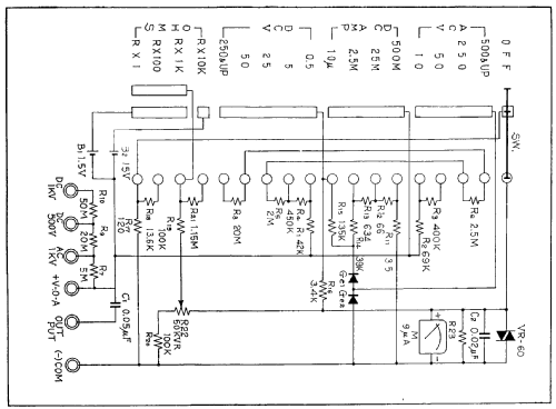 Vielfach-Messinstrument UM-210; Ultron-Elektronik (ID = 2522789) Equipment