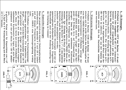 Vielfachmessgerät 204C; Ultron-Elektronik (ID = 2583543) Ausrüstung