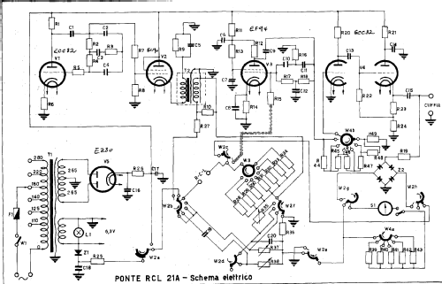 Ponte Universale RCL21/A; Unaohm Start, Ohm, E (ID = 685048) Equipment