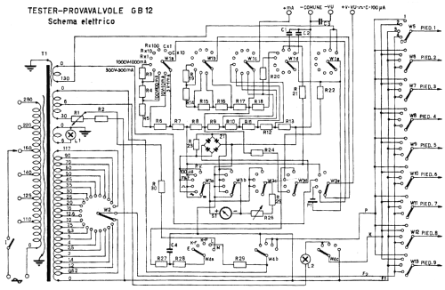 Tester/Provavalvole GB12; Unaohm Start, Ohm, E (ID = 685413) Equipment