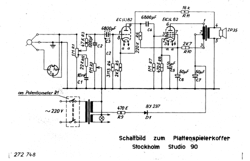 Stockholm Studio 90; Bertelsmann (ID = 1026626) Ton-Bild