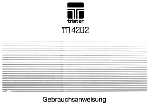 Tristar TR4202; Tristar; Kaufhalle (ID = 2646726) Radio