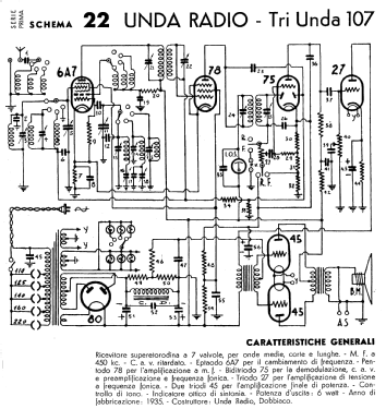 Triunda 107; Unda Radio; Como, (ID = 3004481) Radio