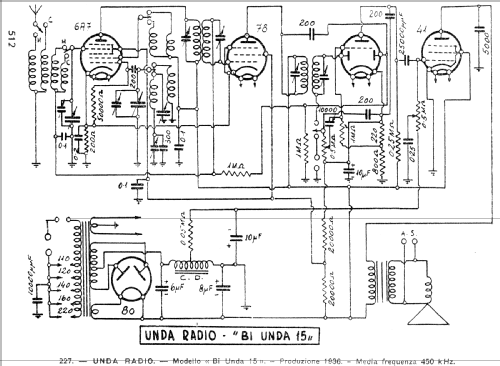 Bi Unda 15; Unda Radio; Como, (ID = 54152) Radio