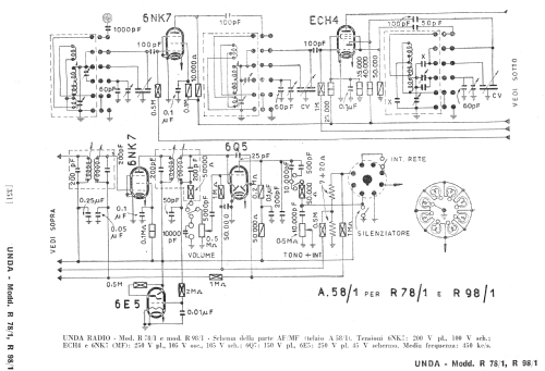 Octaunda R98/1; Unda Radio; Como, (ID = 261803) Radio