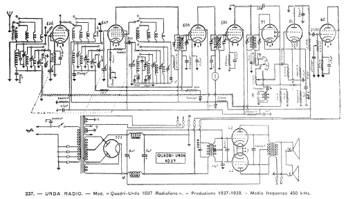 Quadri Unda 1037; Unda Radio; Como, (ID = 54363) Radio