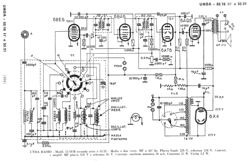 R53/18-B; Unda Radio; Como, (ID = 261775) Radio